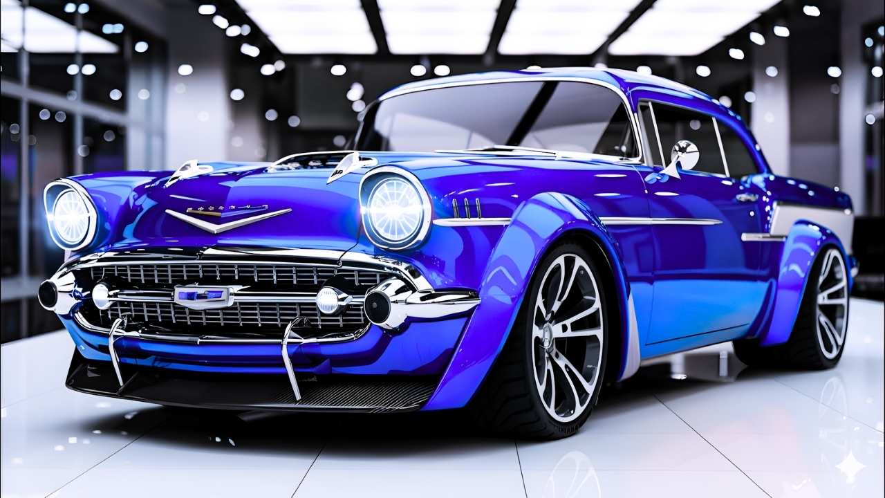 Chevrolet Bel Air 2026 el clásico americano regresa con diseño retro y tecnología moderna