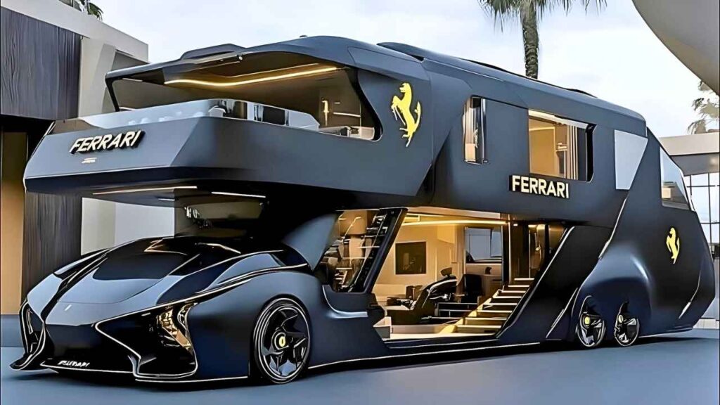 Ferrari Motorhome 2026 lujo sobre ruedas innovación italiana y confort exclusivo para viajes