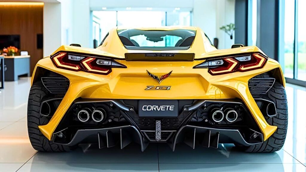 Chevrolet Corvette Z06 potencia americana diseño deportivo y tecnología de alto rendimiento