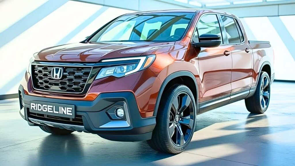Honda Ridgeline Pickup 2026 potencia renovada diseño moderno y tecnología avanzada revelada