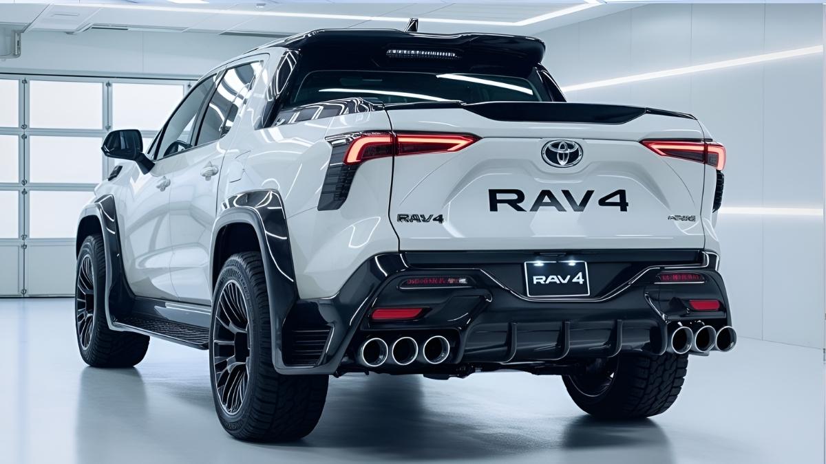 Toyota RAV4 Pickup 2026 monstruo futurista con lujo potencia y diseño innovador revelado