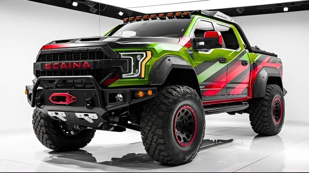 Scaina Pickup 2026 innovación y fuerza con diseño moderno y tecnología avanzada